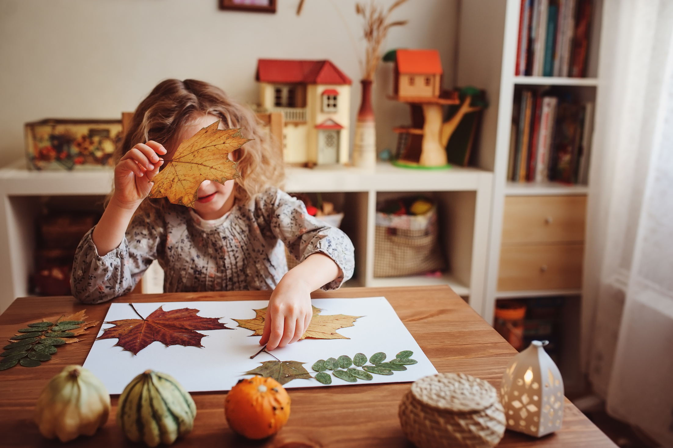 autumn craft with kids